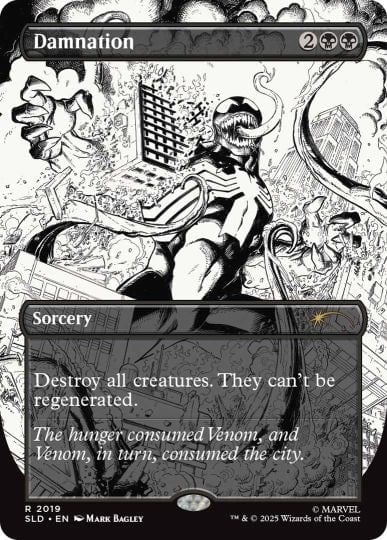 damnation inks mtg card secret lair