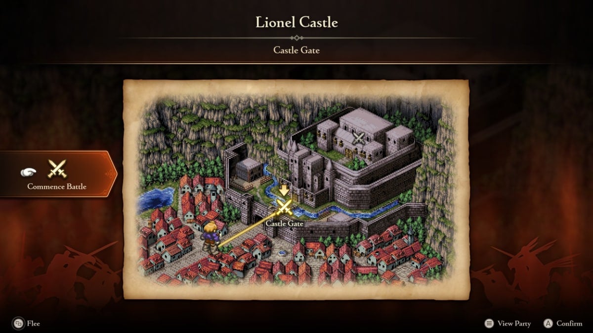 A screen prior to battle in Final Fantasy Tactics - The Ivalice Chronicles