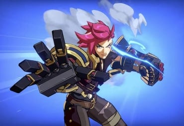 Vi winding up a punch in 2XKO