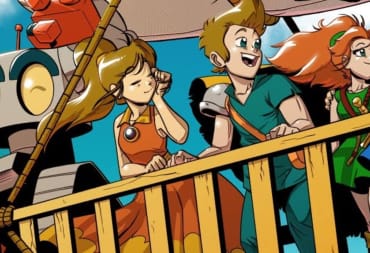 8-Bit Adventures 2 party on airship