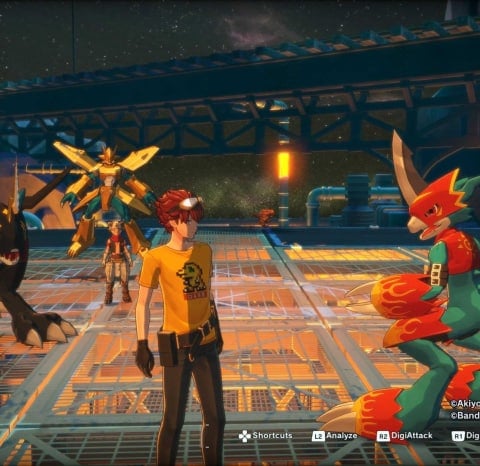 Digimon Story Time Stranger Armor Digivolve 01