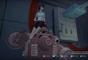 The Agent rides a mount in Digimon Story: Time Stranger