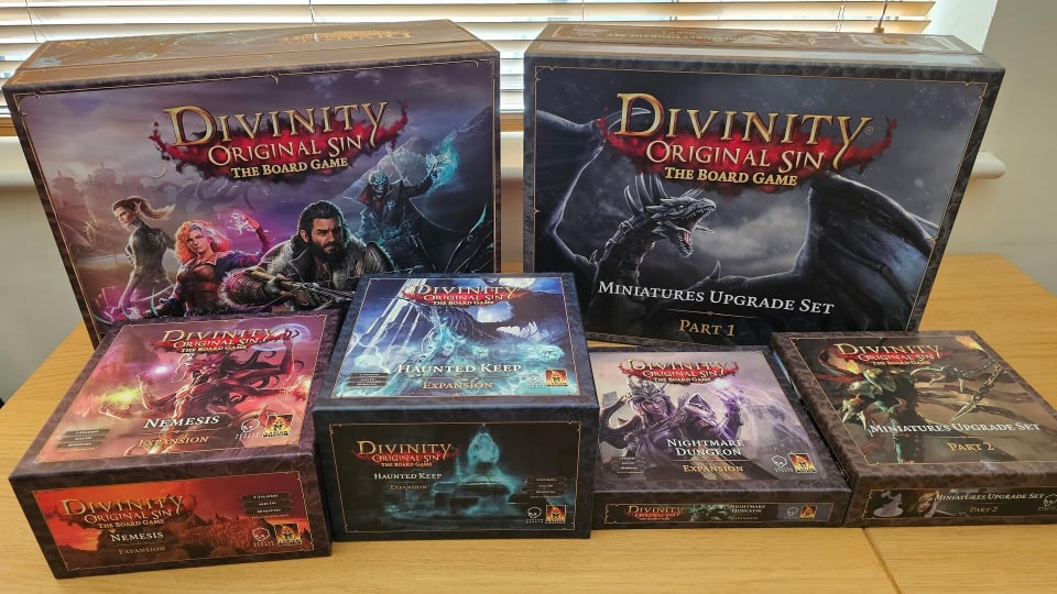 Divinity Original Sin the Board Game Expansions