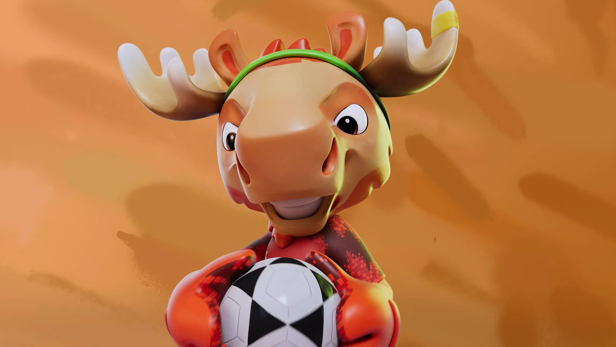 Maple, one of the 2026 World Cup mascots featured in FIFA Heroes