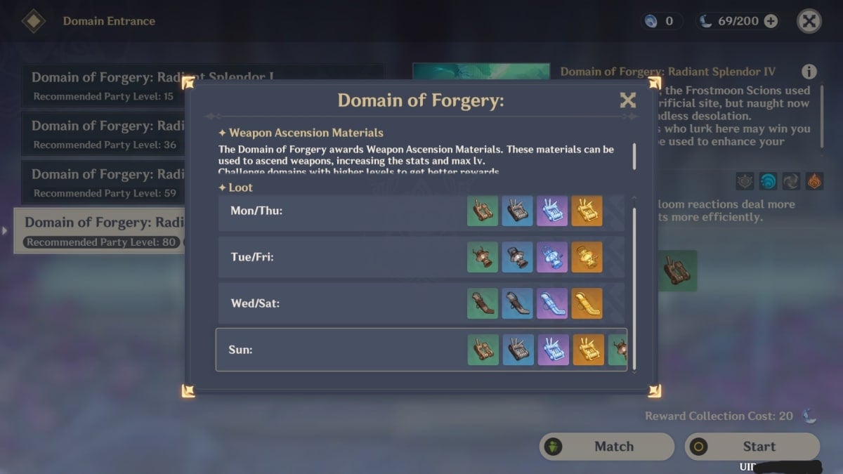 Genshin Impact Nod Krai mat domain