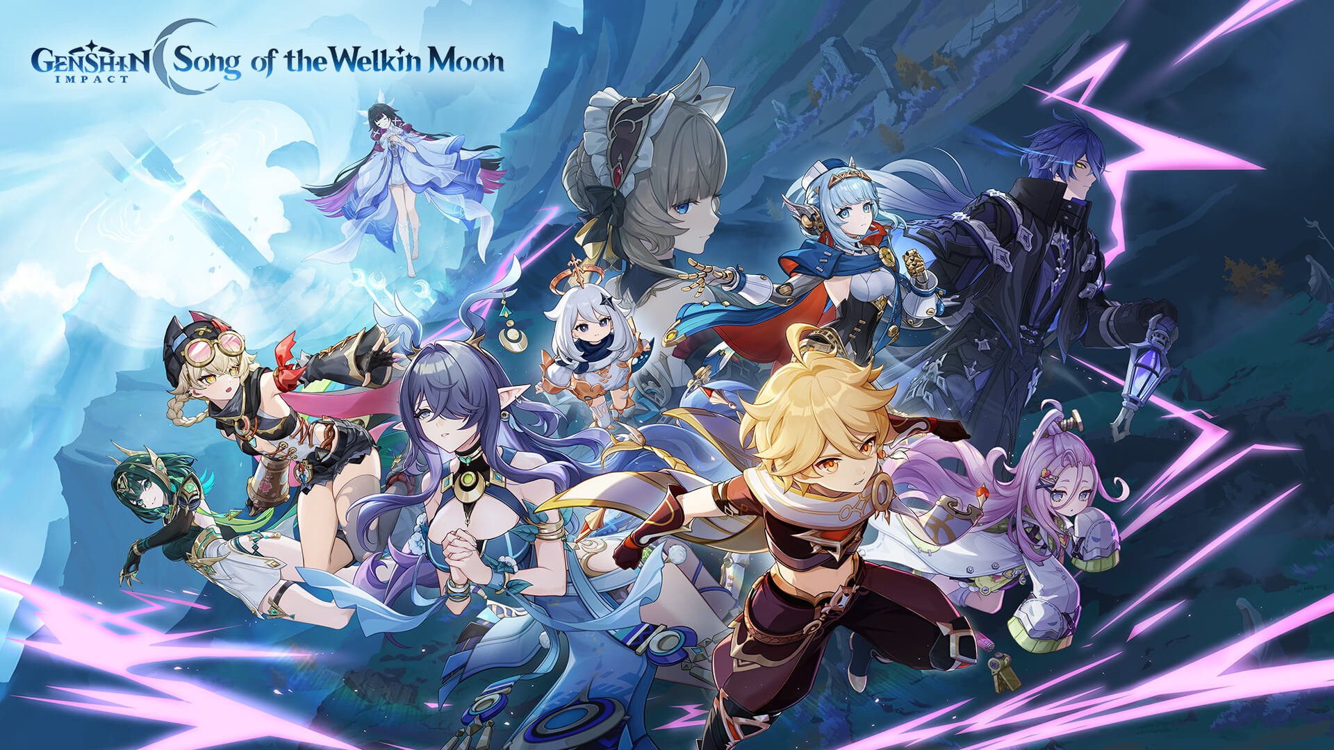 Genshin Impact Welkin Moon update banner