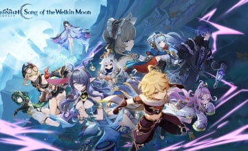 Genshin Impact Welkin Moon update banner