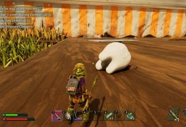 Willow in front of a Milk Molar in Grounded 2