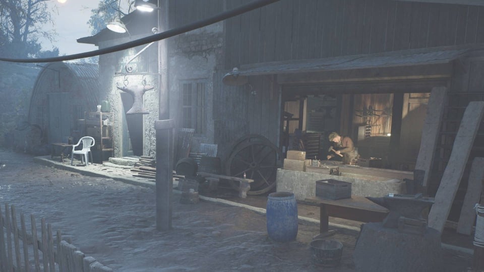 The Blacksmith in the Village of Jova in Hell is Us