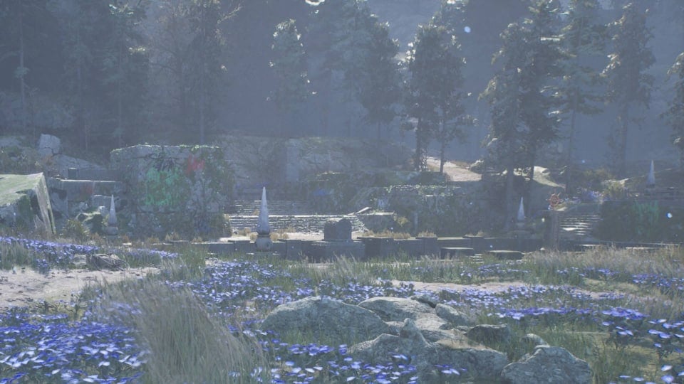 The Lake Cynon Reservoir in Hell is Us Seen From a Distance