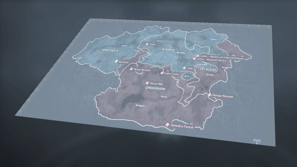 A Partial Map of Hadea in Hell is Us at an Angle