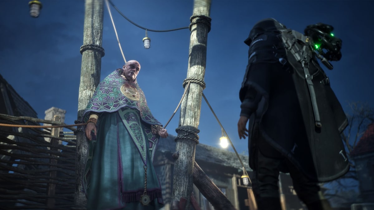 A religious leader in Hell Is Us