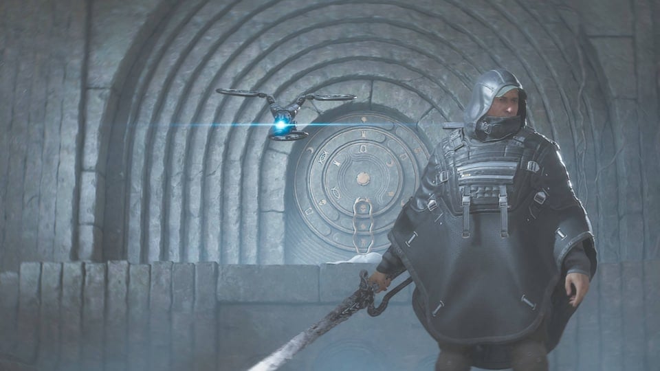 Equipping a Melee Weapon for the First Time in Hell is Us