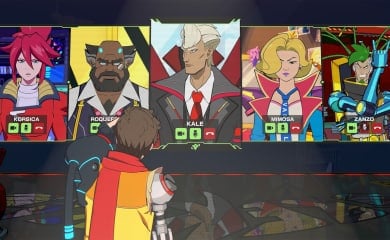 Hi Fi Rush meeting with the bosses