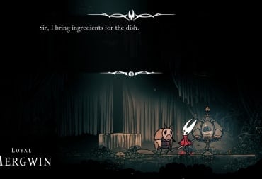 Giving ingredients to Loyal Mergwin.