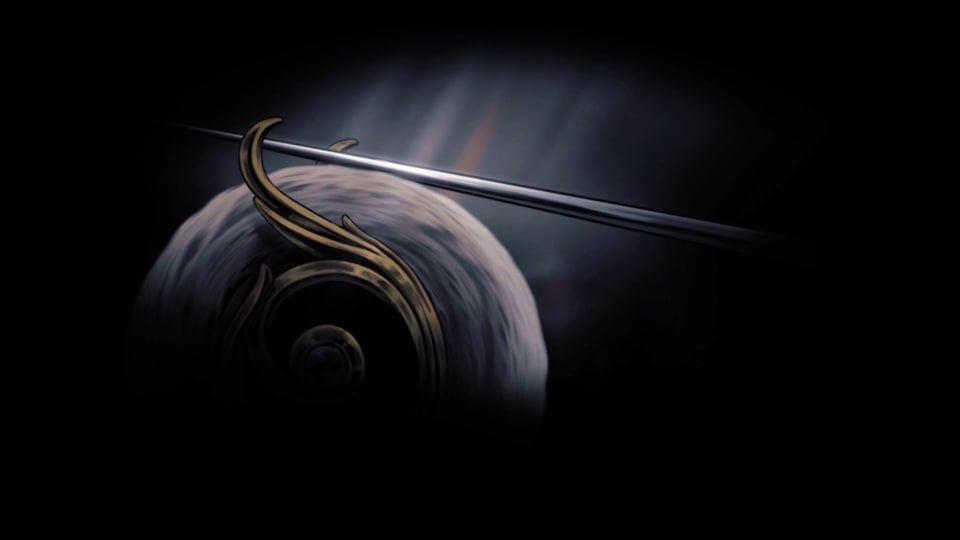 Hornet's Needle being sharpened.