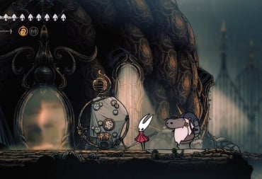 Standing next to the Wish Board in Songclave.