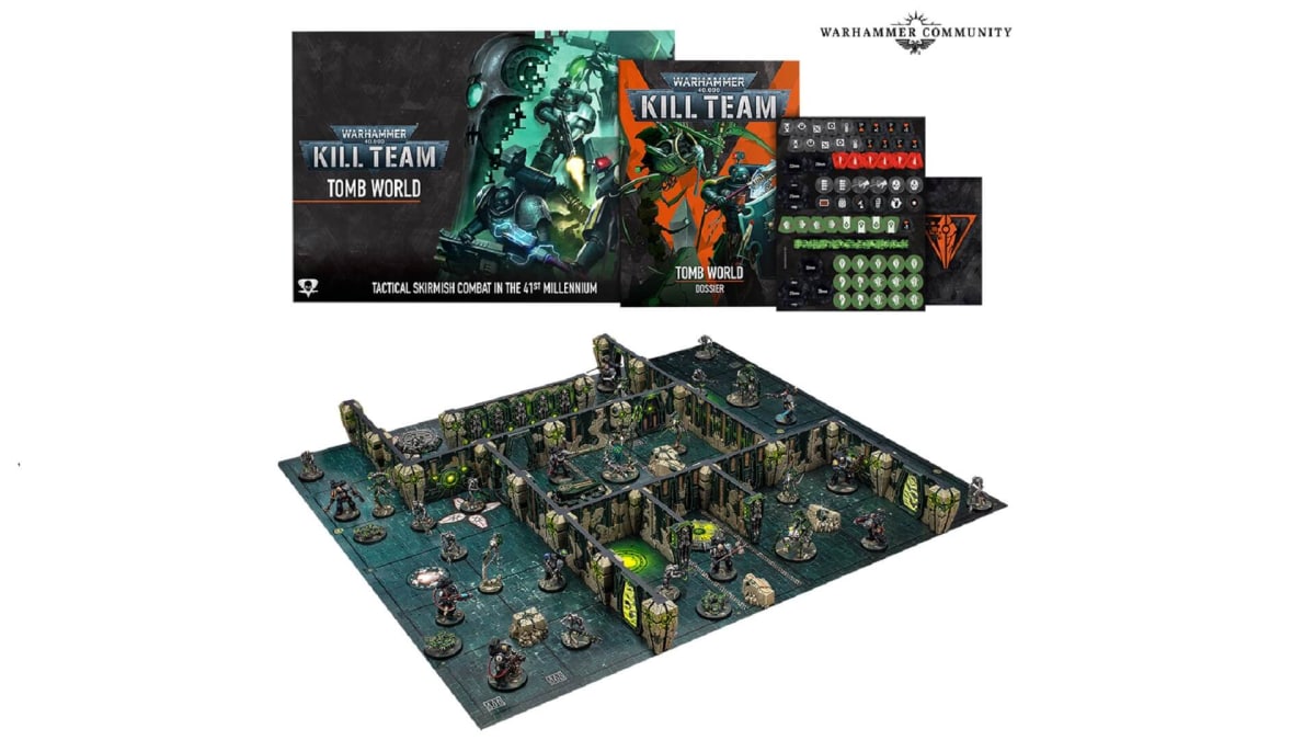 Kill Team Tomb World contents.