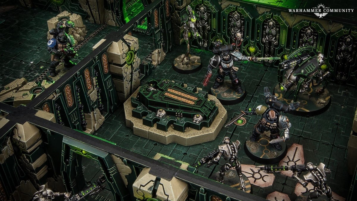 The Deathwatch lead an assault on the Necrons in Kill Team Tomb World.