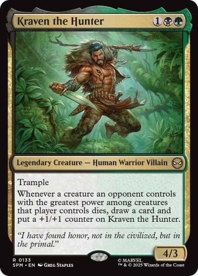 kraven mtg card