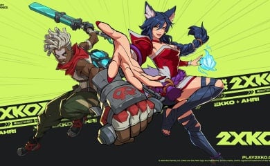 Ahri and Ekko in 2XKO