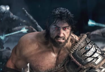 Tryndamere looking angry as two enemies fall behind him in the League of Legends Season 2024 cinematic