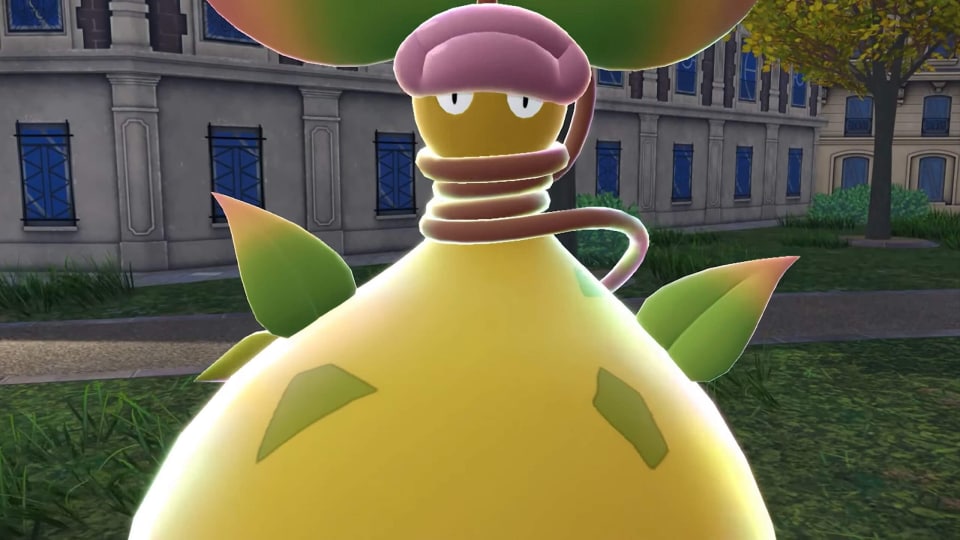 A close-up of Mega Victreebel in Pokemon Legends: Z-A