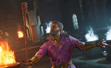 oblivion remastered sheogorath in the shivering isles with wabbajack