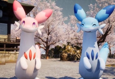 Two Pals that definitely aren't based on Latios and Latias in Palworld