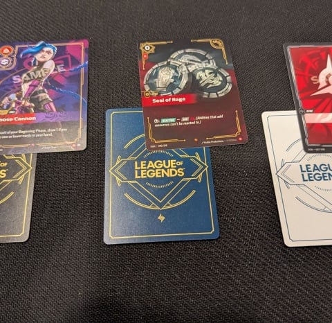 Riftbound League of Legends TCG Card Backs