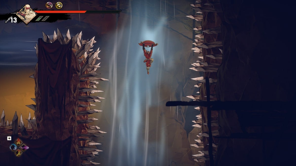 Shinobi Art of Vengeance glider gameplay