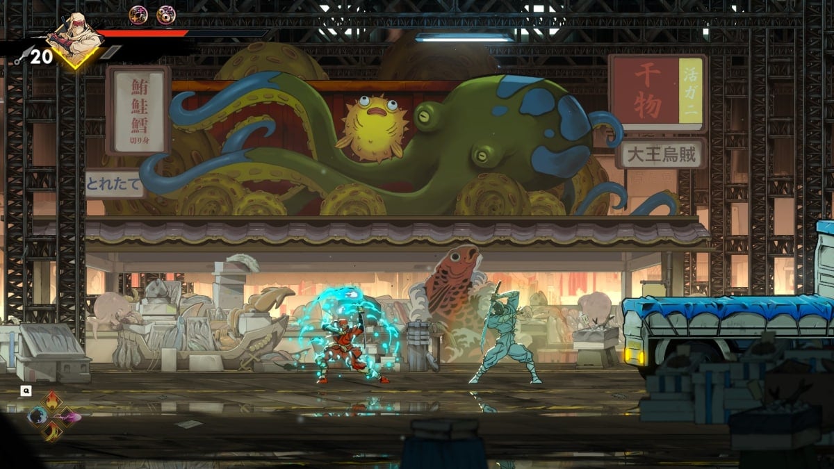 Shinobi Art of Vengeance parry attack