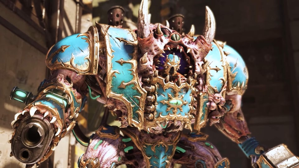 A Helbrute in Space Marine 2