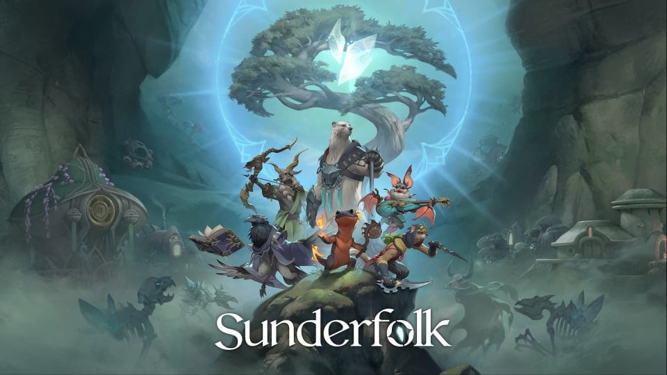 Sunderfolk key art and logo.