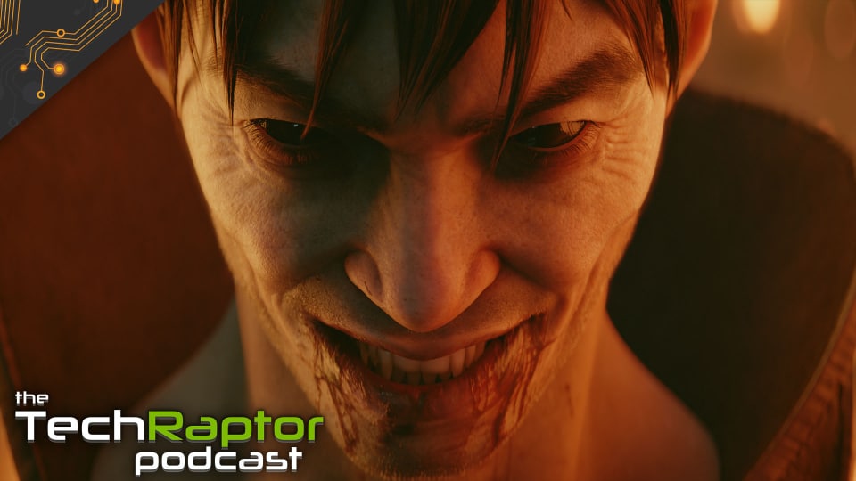 Techraptor Podcast Thumbnail With A Image from The Game Redfall