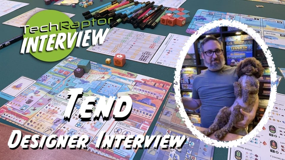 An image from our Tend Board Game interview with Toby Sarnelle