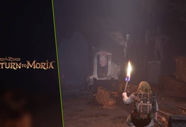 The Lord of the Rings: Return to Moria Starter Guide - Cover Image Blue Mountains Dwarf Standing in The Western Halls with a Torch