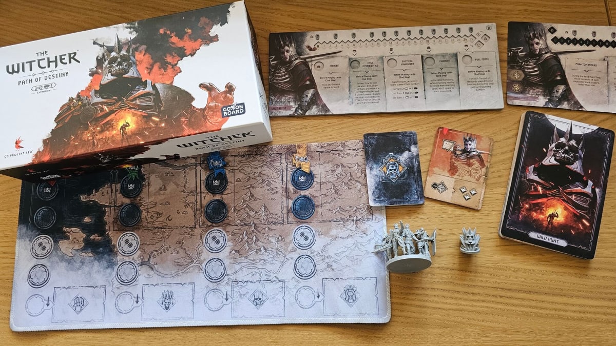 The Witcher Path of Destiny Wild Hunt expansion.