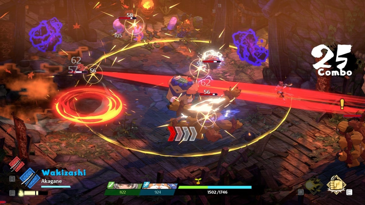 Towa and the Guardians of the Ancient Tree combat gameplay