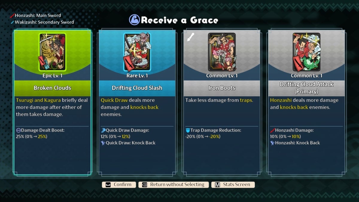 Towa and the Guardians of the Ancient Tree upgrade example