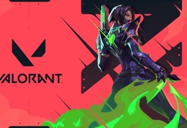 A spread-shot cover of VALORANT, showcasing playable character Viper posing next to the games logo and against a red backdrop.