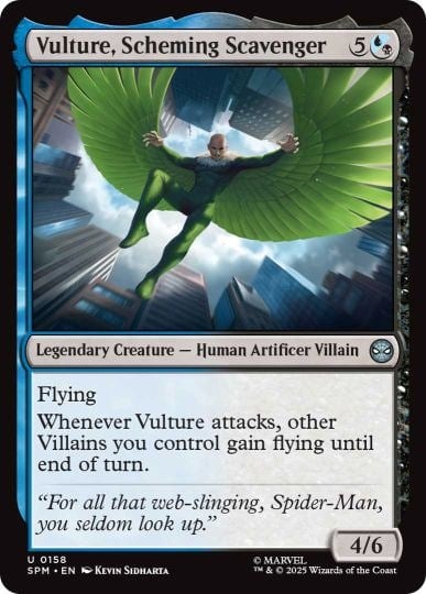 vulture spiderman mtg card
