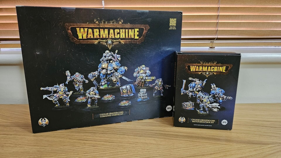 Warmachine Gravediggers Command Starter and Battlegroup Box