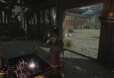 Opening a large chest containing Lost Remains