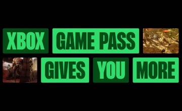 A banner proclaiming that "Xbox Game Pass gives you more"