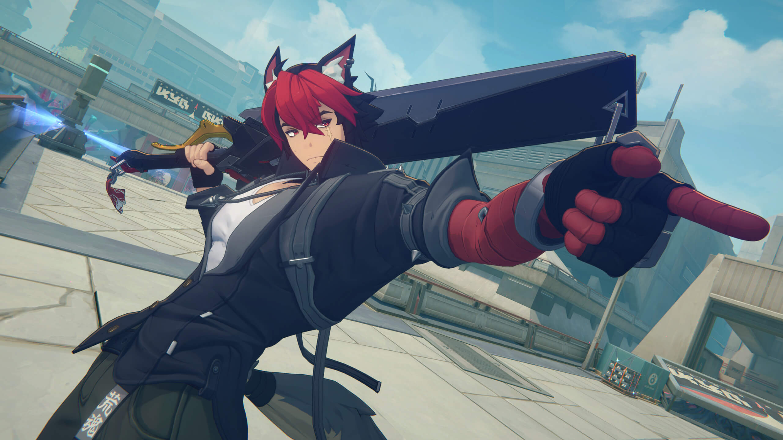 Komano Manato posing in Zenless Zone Zero Version 2.3