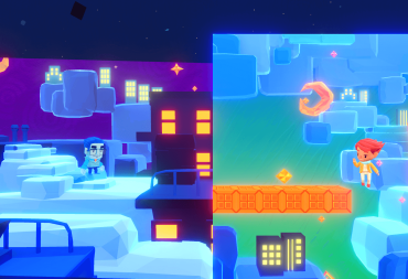 Two protagonists look for each in A Fold Apart